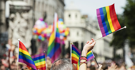 Bandeiras da comunidade LGBT