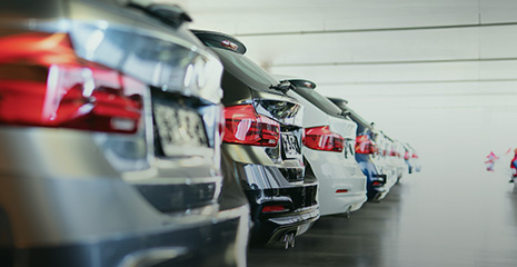 Carros estacionados